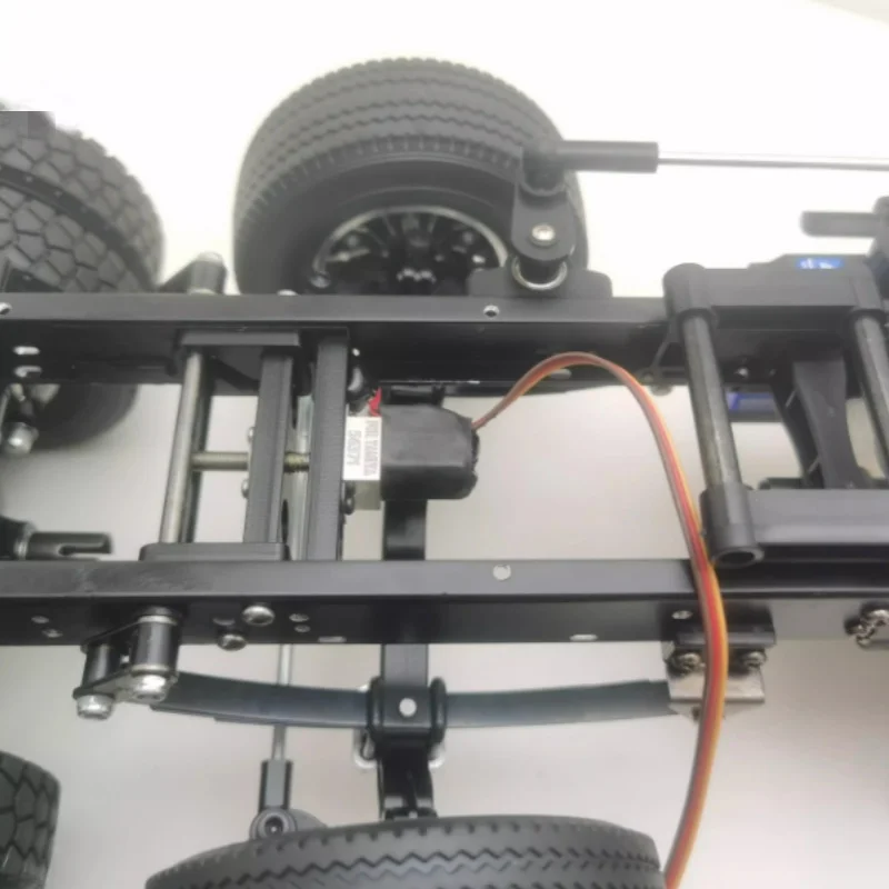 1 pçs metal preto modificação do eixo de elevador para 1/14 tamiya rc caminhão carro para scania 770s 6x4 56368 8x4 56371 peças diy