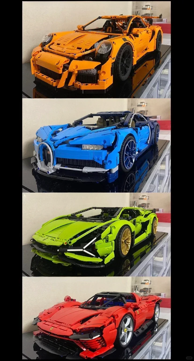 New 42143 42115 42056 42083 Technical Supercar Model Building 1:8 Bricks Toys Fit for Adults Boys and Kids Block Birthday Gifts