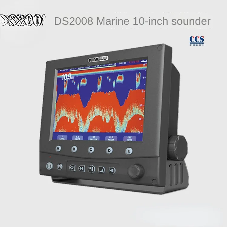 

Ds2008 Marine Depth Sounder Fishing Apparatus Sonar Fish Finder CCS Certificate