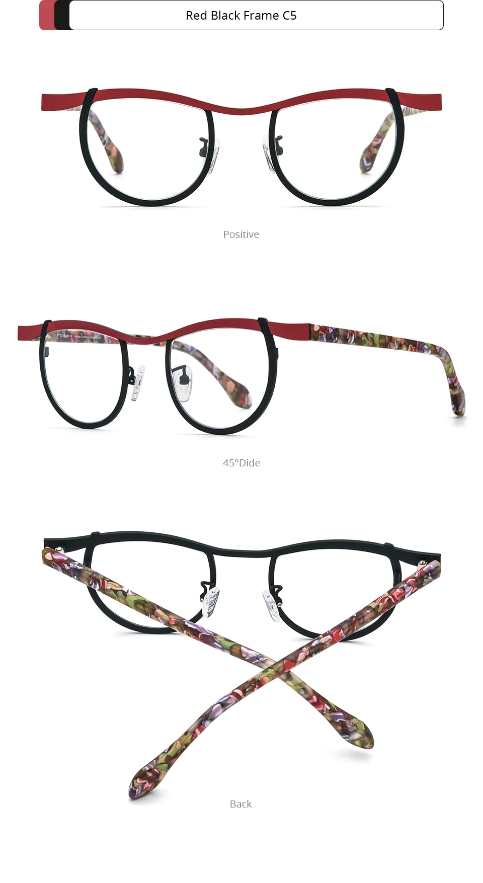 FONEX Acetat Titan Brille Rahmen Männer Neue Marke Design Quadratische Brillen Frauen Brille Hohe Qualität Japanische Brillen 85884 – Detail 11