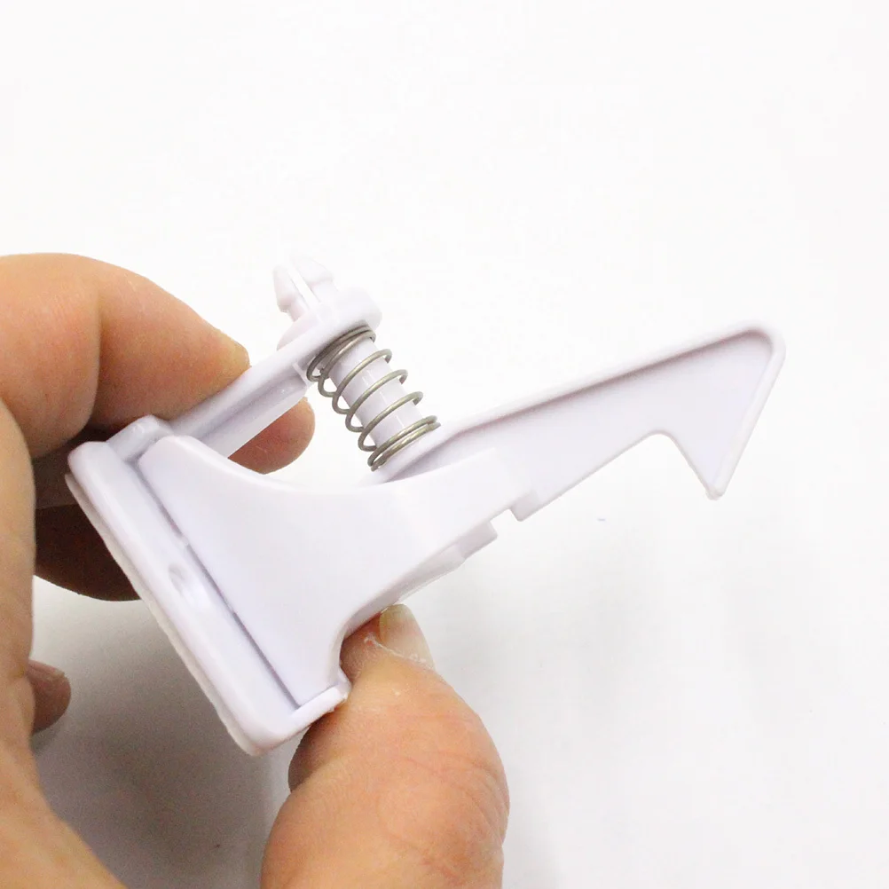 

14 Pcs Door Lock ' Anti Pinch Locks Security White Drawer