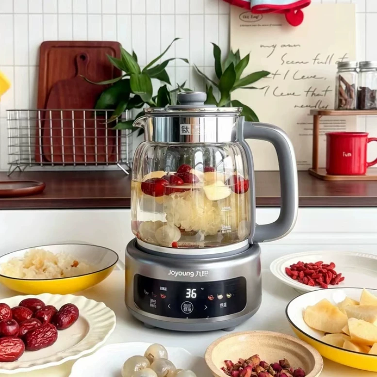 Pure titanium health pot multi-functional office constant temperature electric kettle glass tea maker