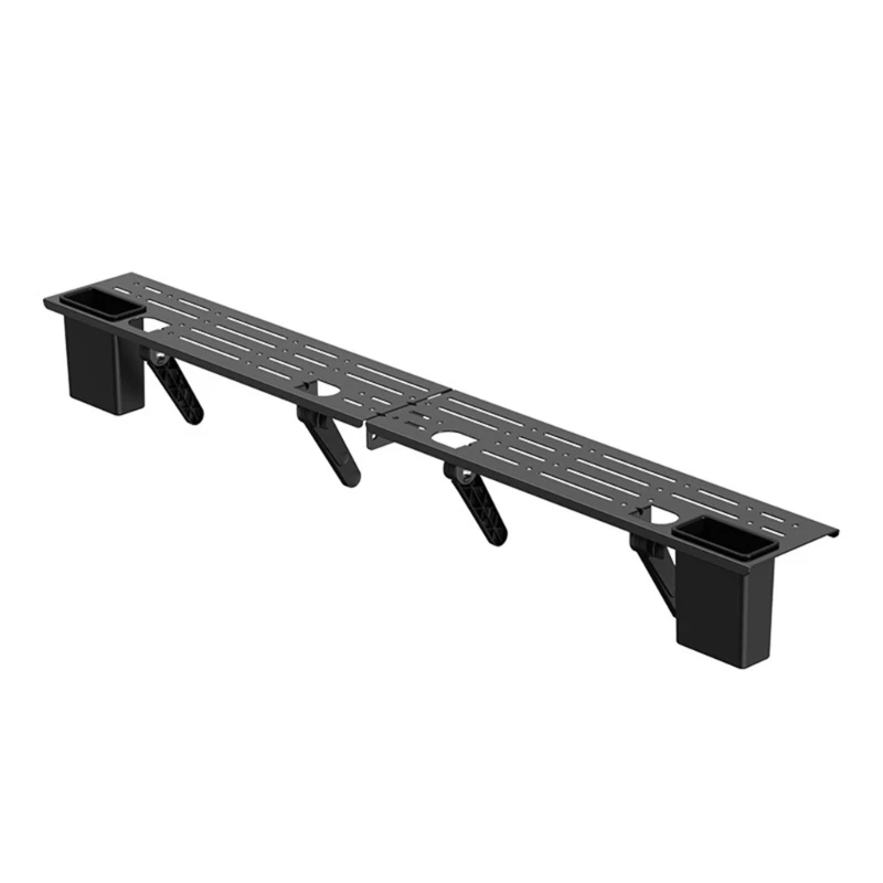 SZ Adjustable Television Support With Cable Management Holds Electronics And Ornaments Without Blocking View Or sound
