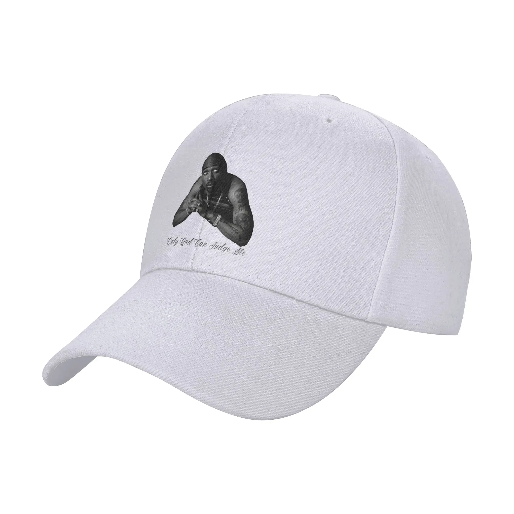 2Pac Thug Life Tupac Shakur Trendy Baseball Cap Street Stroll Solid Color Hip Hop Cap