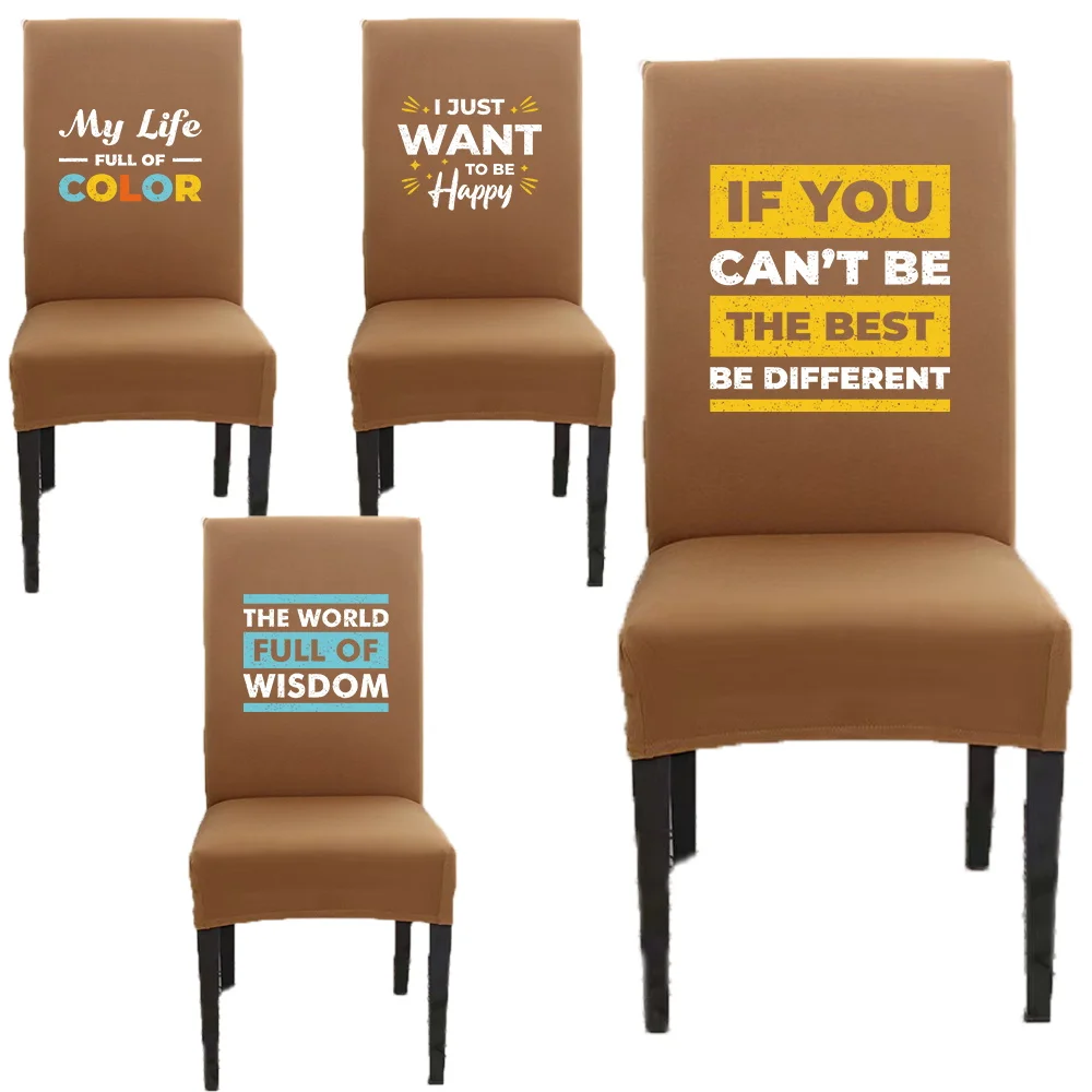 

Business Banquet Chair Covers with Thickened and Comfortable Materials Minimalist Design Suitable for Weddings and Familie