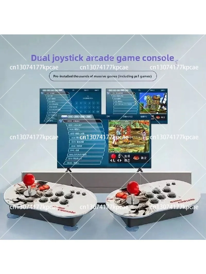 M9 Dual Joystick Game Console 4K HD TV Game Box Two Players Battle Colorful Retro Video Game Console