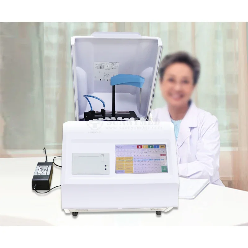 SUNNYMED SY-SL120 Hot-sale full auto blood biochemistry analyzer with open system