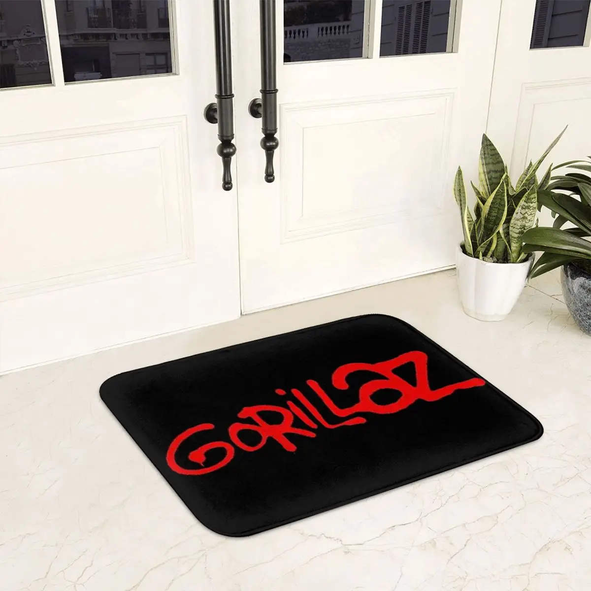 

Gorillaz Symbol Anti-slip Doormat Floor Mat Washable Carpet Rug for Kitchen Entrance Home Bathroom Living room Footpad Mats