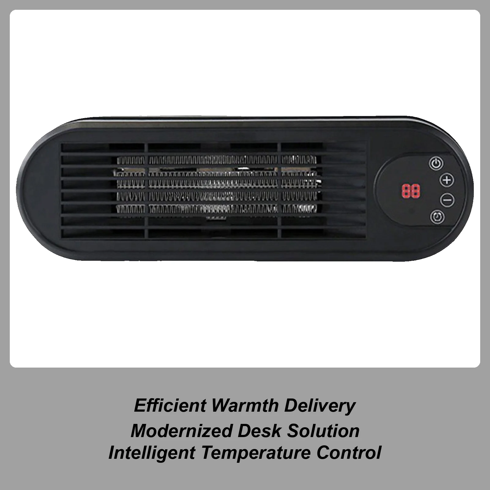 

Small Desk Heater Quiet Heating Equipment Compact Electric Heater For Bedroom Living Room Office Apartment Garage Basement Study