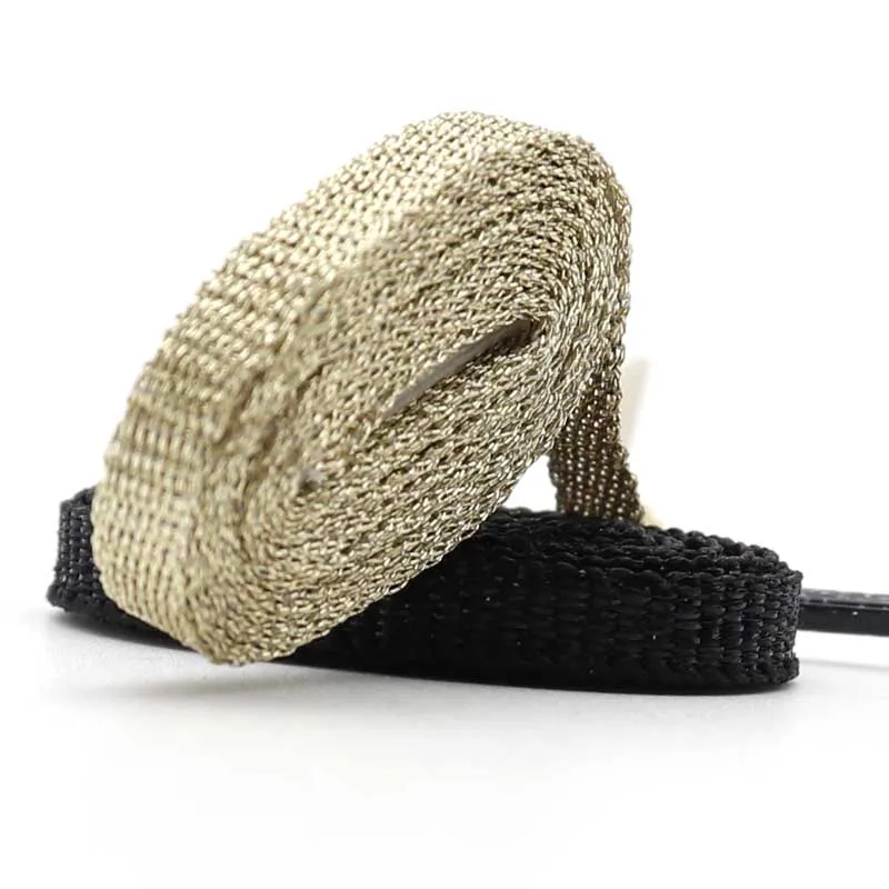 5MM Metallic Yarn Flat Shoelace Black/Dark Gold Shoelace Fashion Men Women Sneaker Canvas 2023 New Arrivals Cord Women and Men