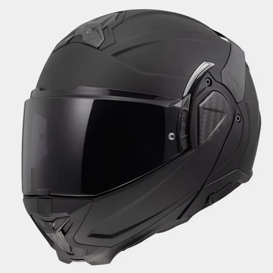 Original LS2 FF910 Carbon Fiber Motorcycle Helmet Dual Lens Anti-Fog Open Face Half Helmet for Riders