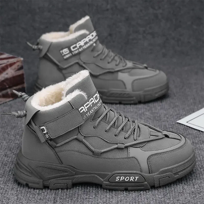 Platform Man Shoes Lace Up Rubber Classic Y2k Size 44 Trendy 2025 Boots for Men Hot Selling Retro 45 Vintage Offer Low Price New image 2