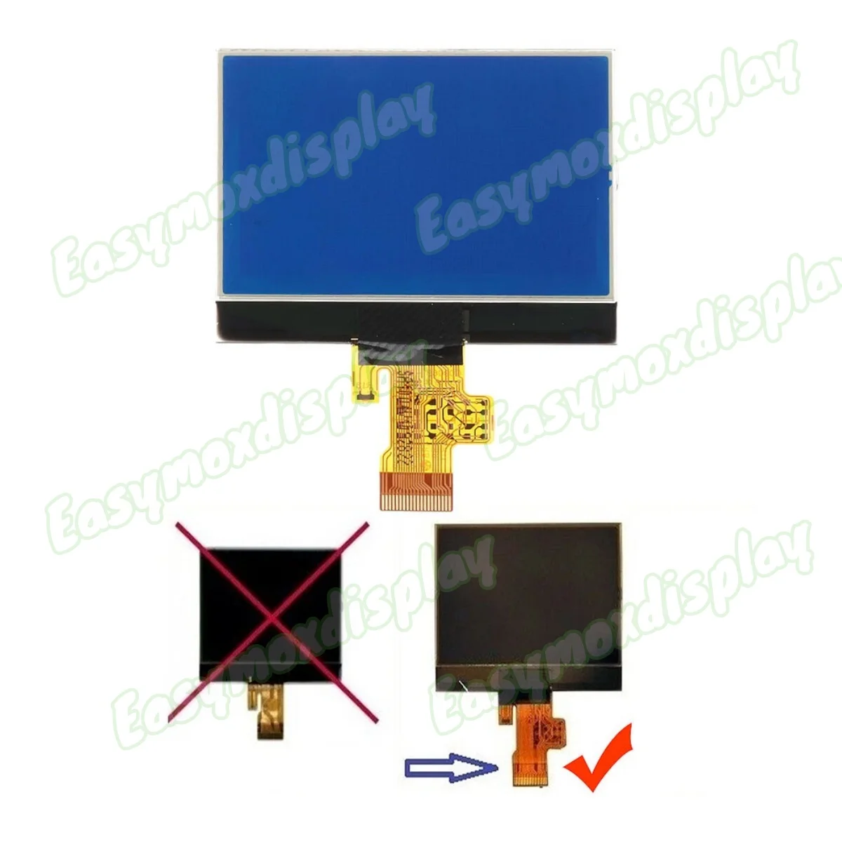 LCD Display A2C53119649 For Peugeot 407 407SW HDI Coupe Instrument Cluster Speedometer