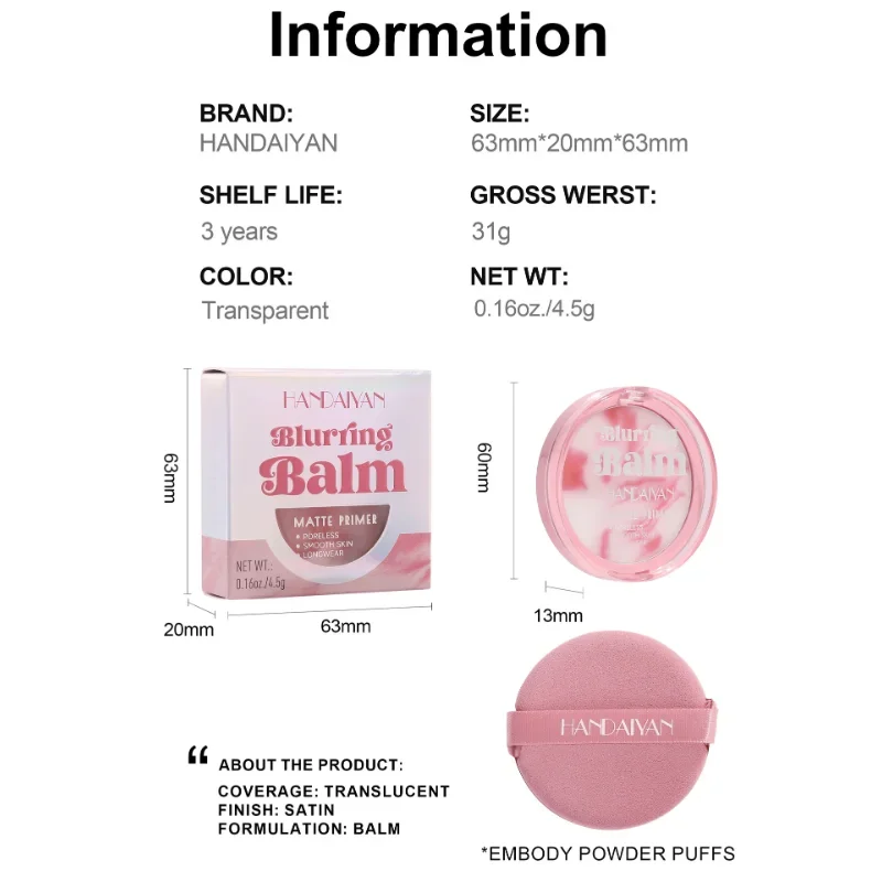 Pó corretivo fosco 3 em 1, creme de longa duração, à prova d'água, ilumina a luz natural, verão, à prova d'água, controle de óleo, pó sem bolo
