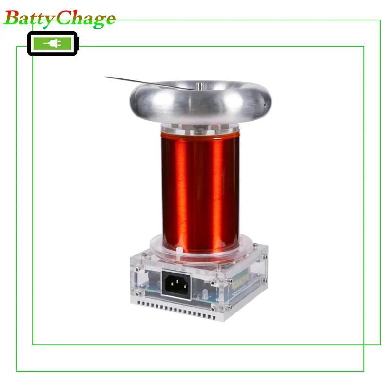 DIY music Tesla coil, SSTC high frequency generator, ignition lightning model, with driver board, arc extinguishing tesla 20cm