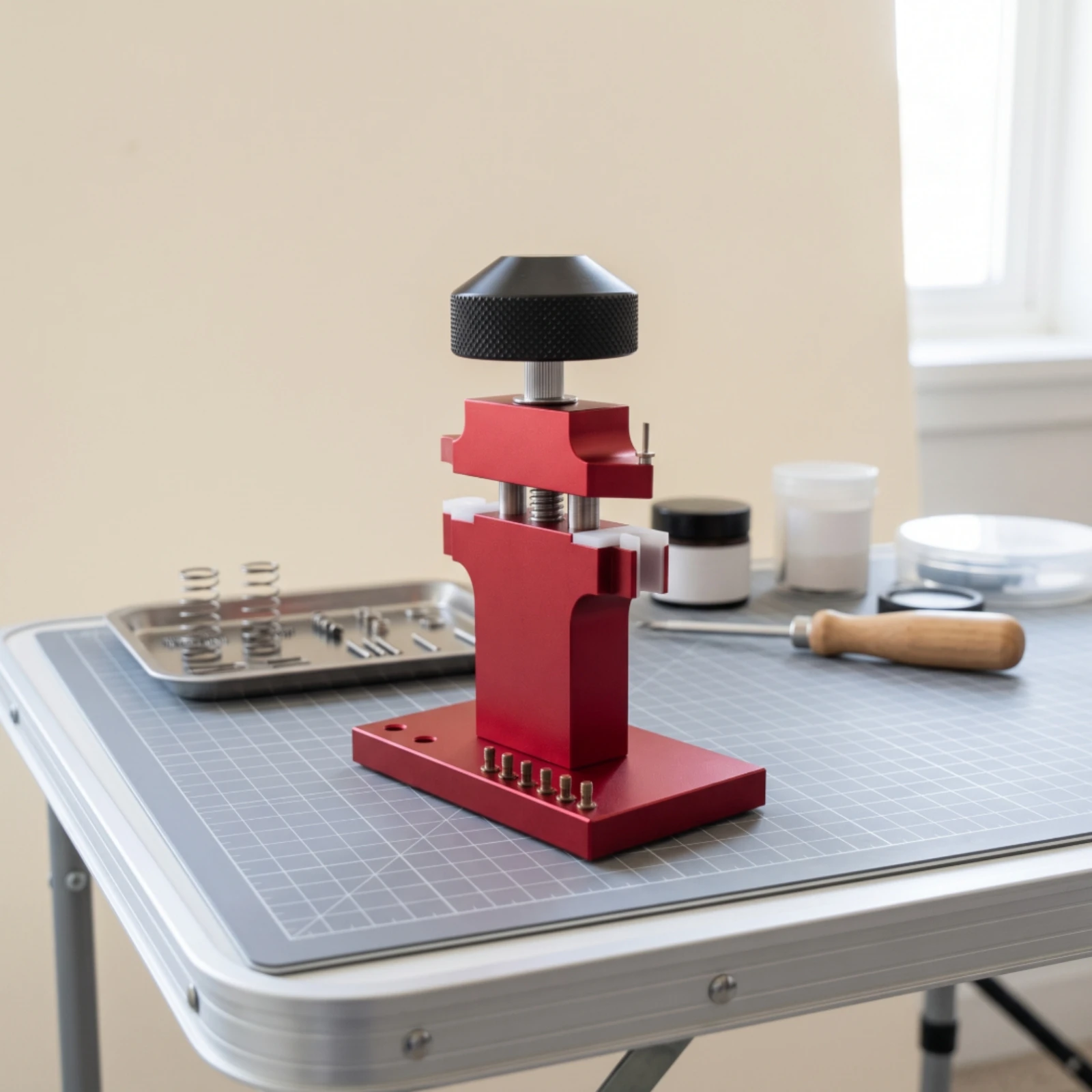 Watch Crown Tube Remover Accurate Watch Crown Tube Insert Remover Manual Compact for Watchmakers, Workbench