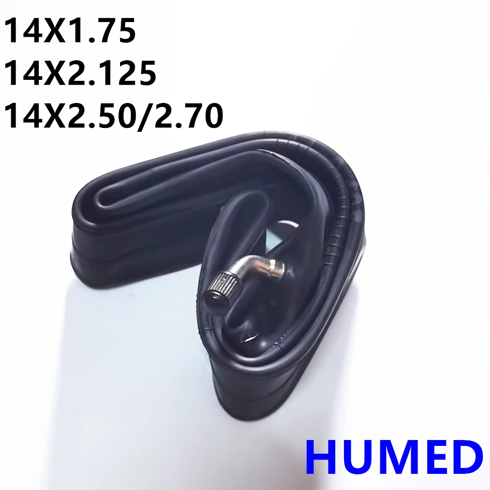 14 Inch 14x2.125 Butyl Inner Tube 14x1.75/2.125/2.50/2.70 for  Electric Scooters E-Bike Unicycle Tyre