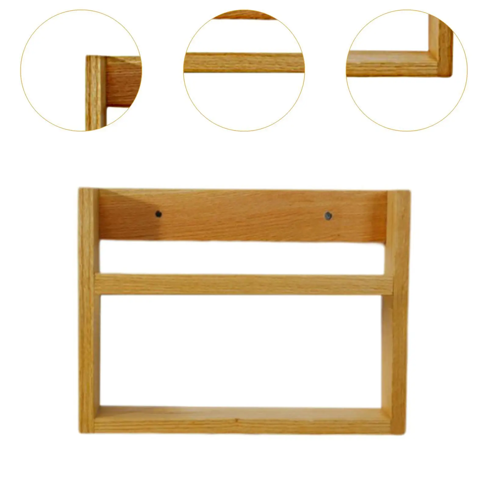 Wall Mounted Magazine Holder Nordic Storage Rack for Waiting Room Home Decor