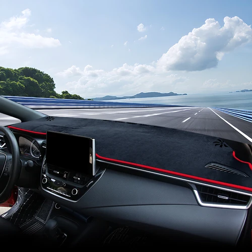 Imagen 2 del producto Para Toyota Corolla Cross XG10 2021 2022 2023 2024 2025 alfombrilla híbrida para salpicadero de coche parasol antideslizante accesorios de cubierta