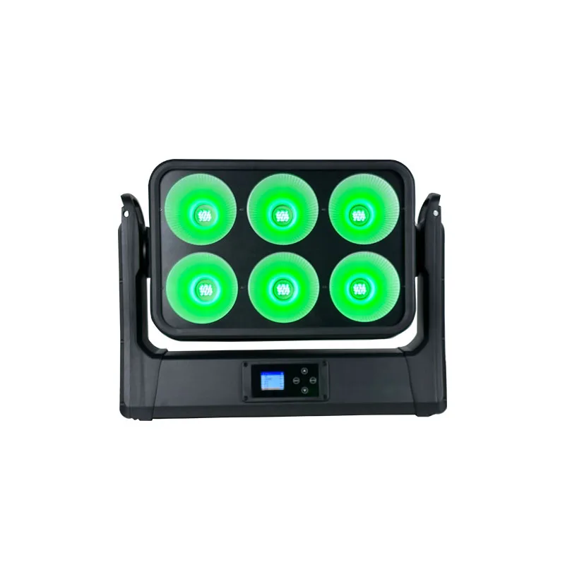 Blinder 1500W Moving Head Wash Light RGBW 4-in-1 LED COB IP65 DMX512 Control Ra95 CRI 16000 Lumens Connectable