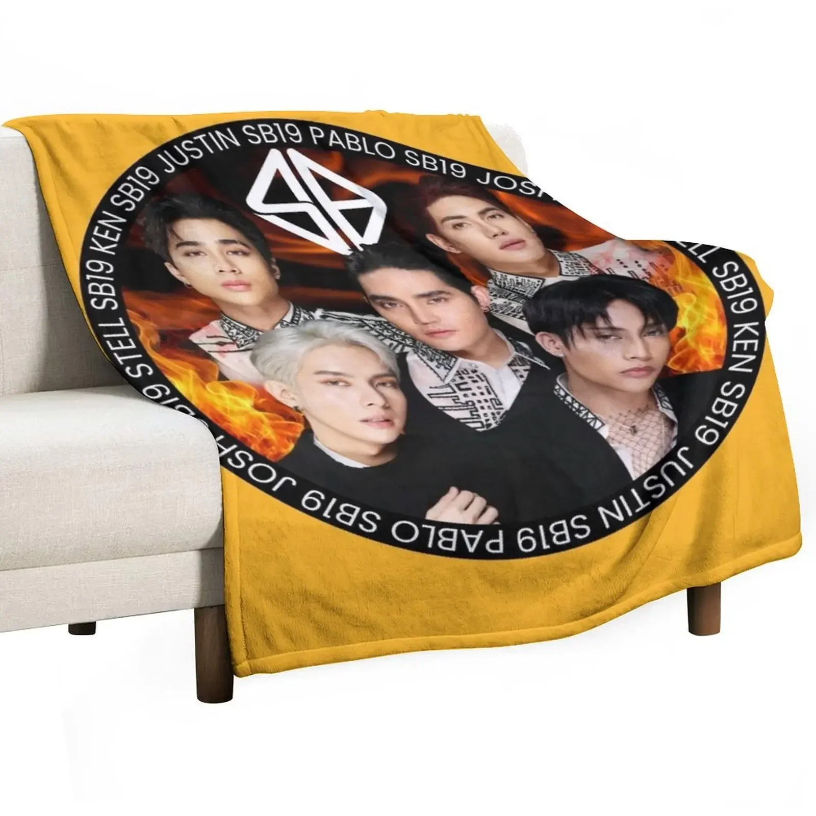 

SB19 AAA Awards Throw Blanket Faux Fur Soft Warm Blanket for Bed