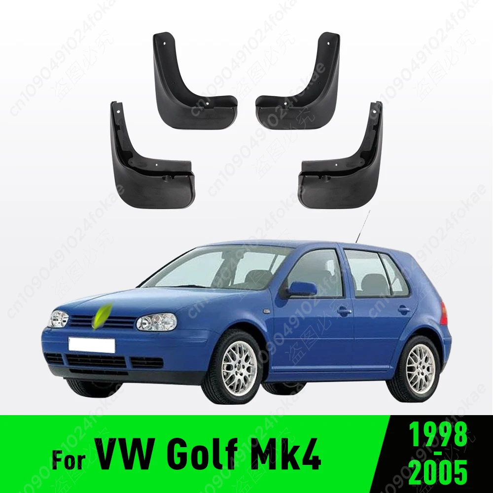 For Volkswagen VW Golf Mk4 Bora Jetta 1998 1999 2000 2001 2002 2003 2004 2005 Fender Mudflaps Splash Guards Mudguards Mud Flaps