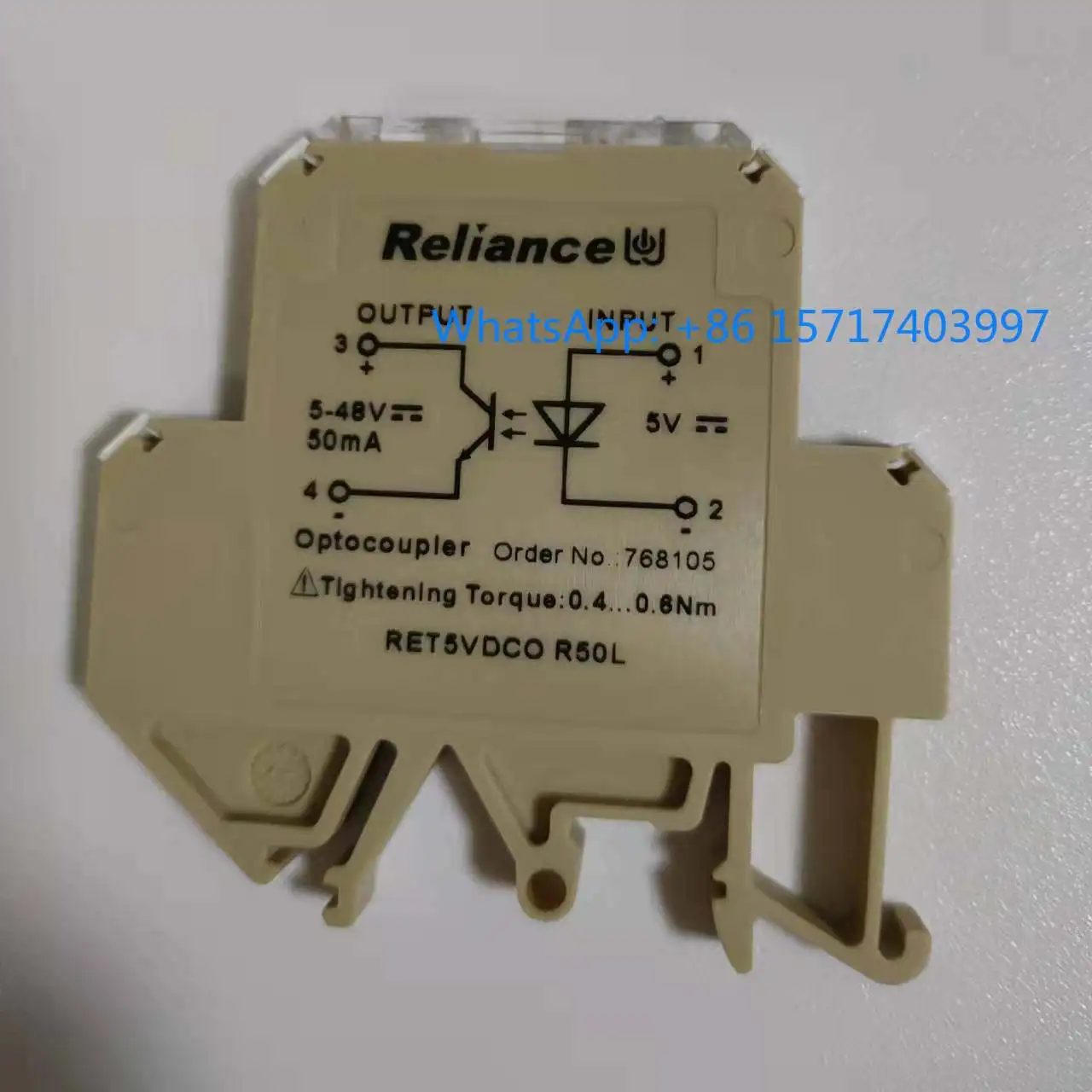 Reliance RELIAN Optocoupler RET24VDCOR500L R20L R300L R50L R100L New original