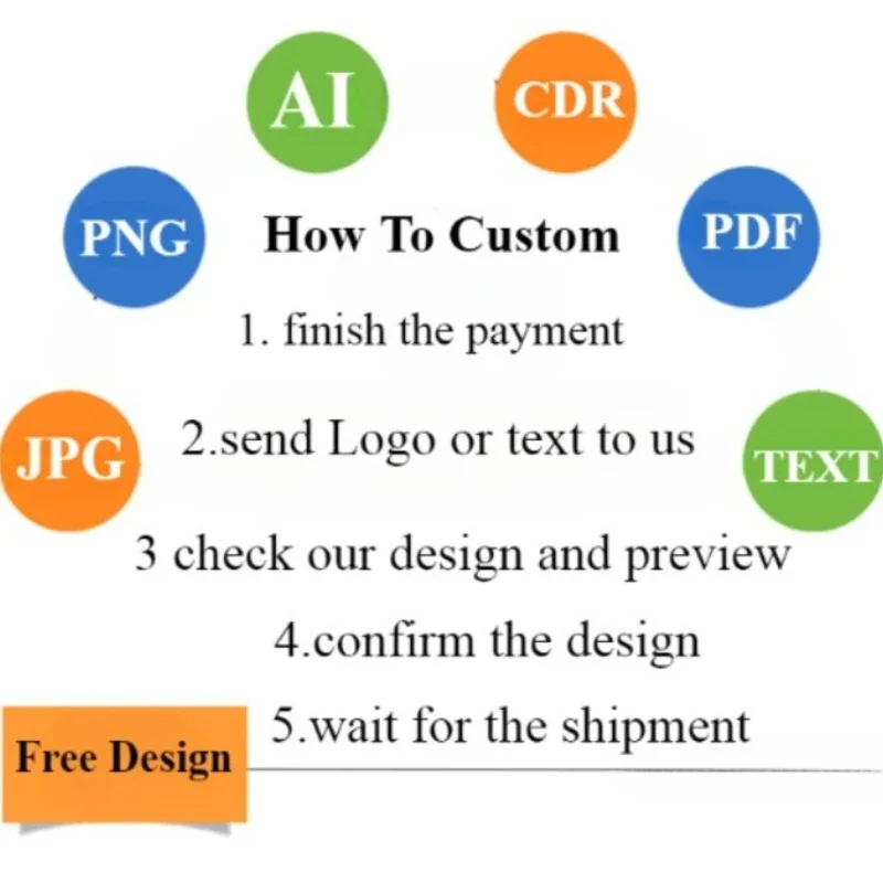 100Pcs Free Custom 3D LOGO Stickers UV Transfer Mix Designs Colorful Printed Decal on Product Gift Box Bag Bottles Jar Stickers