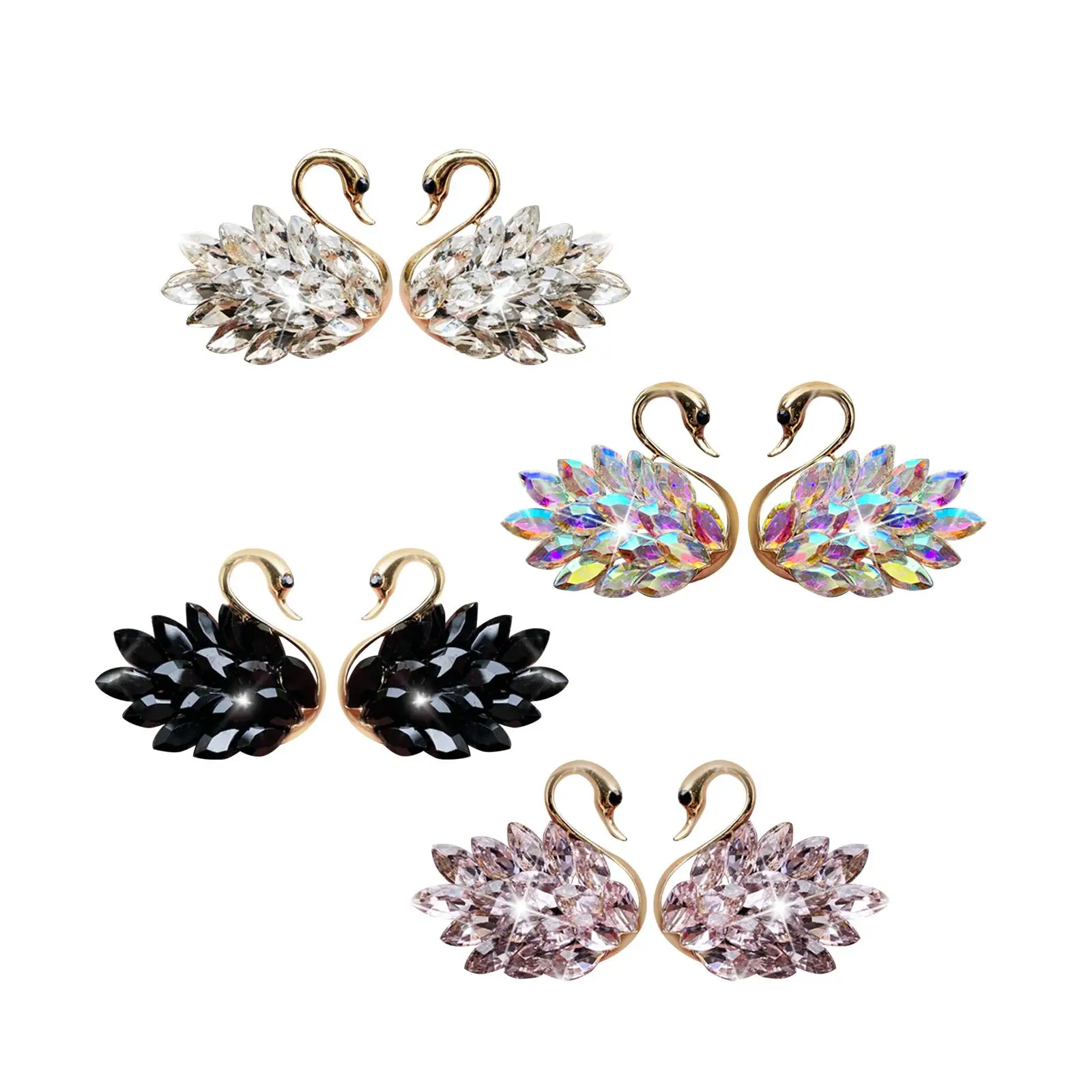 2Pcs Car Air Vent Fresheners Diffuser Clip Small with Sparkling Rhinestones