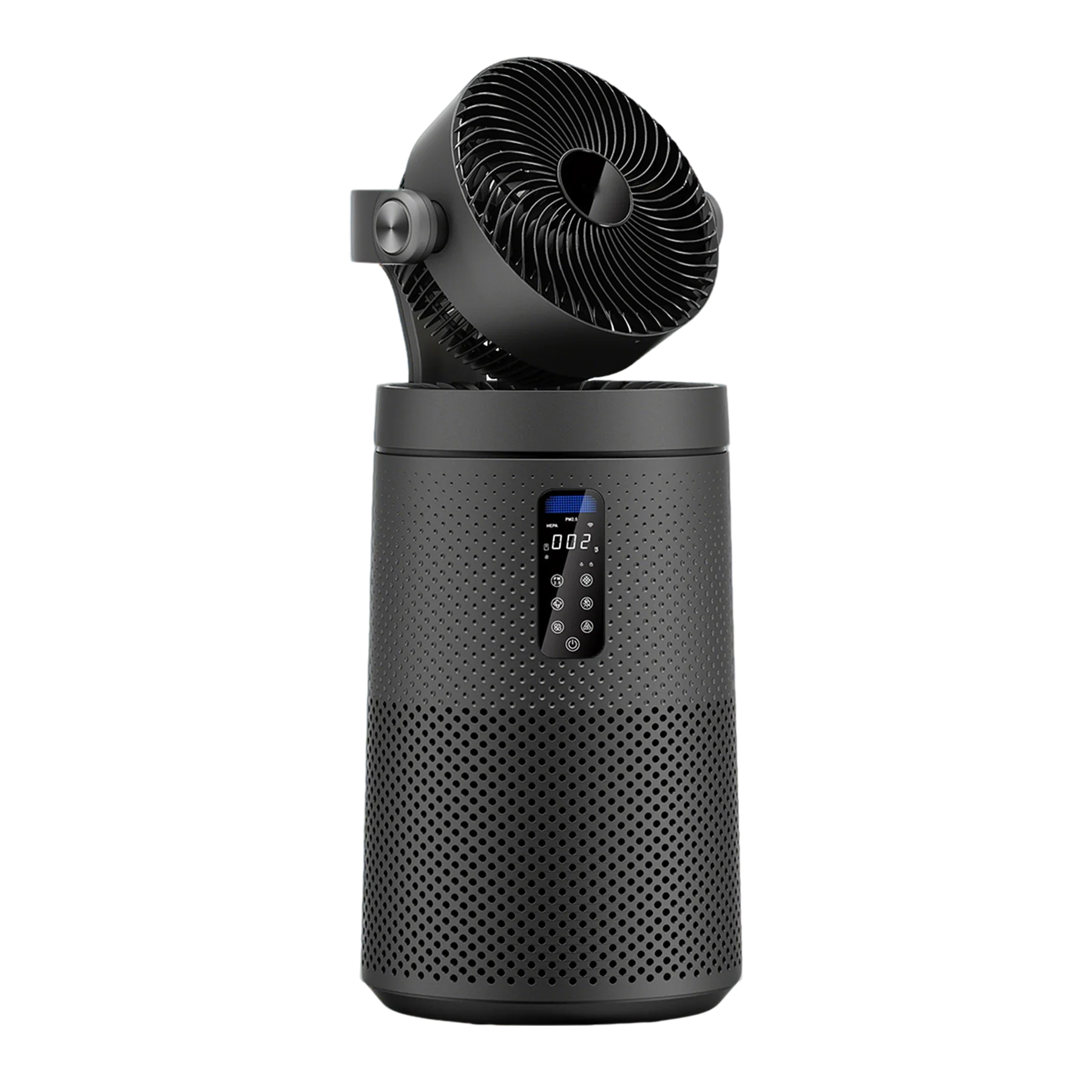 مروحة أجهزة تنقية الهواء من AROEVE للمنزل مع نظام مروحة توزيع الهواء 2 في 1 وغطاء واي فاي ذكي 1980 قدم مربع لتنقية الهواء المتأرجح #4