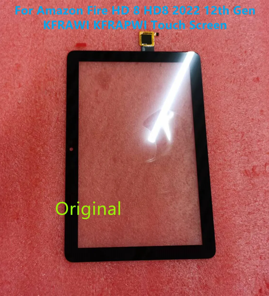

New For Amazon Fire HD8 2022 12th Gen HD 8 2022 H2SP9U R2SP8T H2SP9T Touch Screen Digitizer Panel Front Glass 100% Test