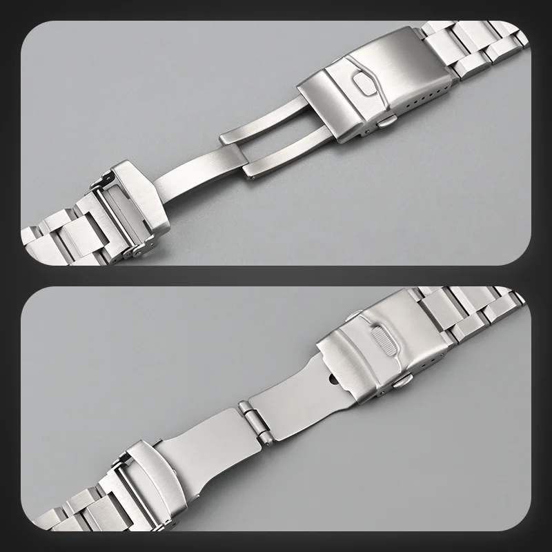 20/22 مللي متر سوار فولاذي ل Seiko SKX007/السلحفاة SRP777/ SBDC101/سامسونج/هواوي سوار الفولاذ المقاوم للصدأ قابل للتعديل ساعة اكسسوارات