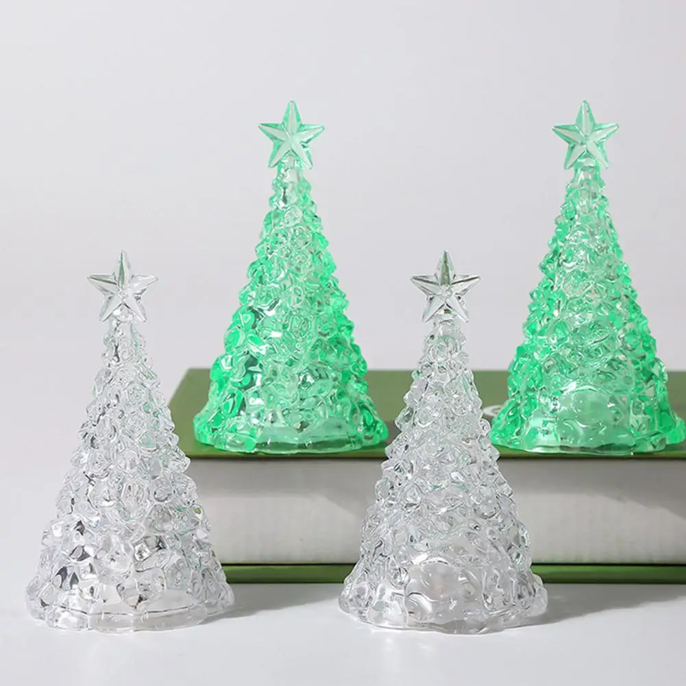 Bateria Powered Natal Night Light, Tree Centerpiece, Eye-Catching, Casa e Restaurante