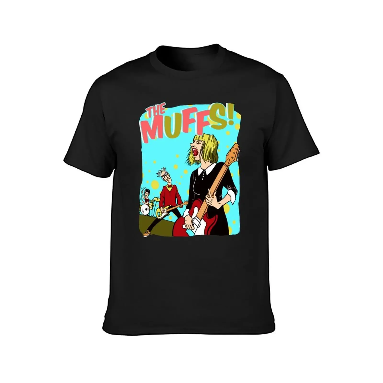 The Muffs! T-Shirt Aesthetic clothing anime tshirt sports fans aesthetic clothes heavy weight t shirts for men