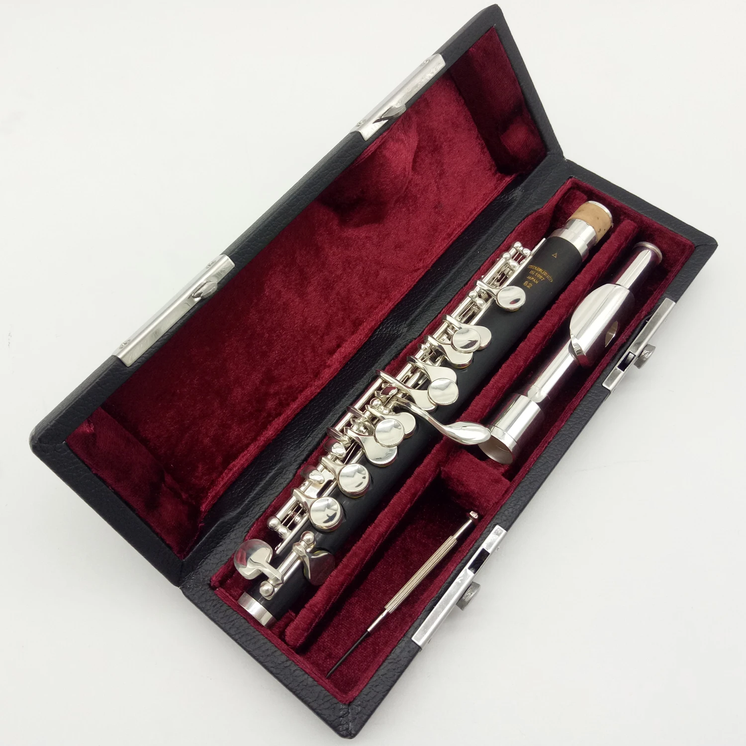 DeXin Professional Piccolo 82 ABS Resin Body Silver-plated Headjoint Keys E Mechanism Instrument Bakelite Student Piccolos Flute