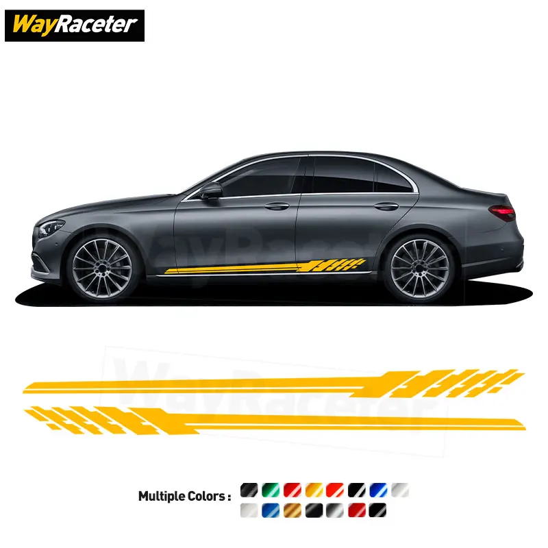 AMG Final Edition Styling Door Side Stripes Sticker For Mercedes Benz E Class W213 E63 E300 E400 S213 E450 A238 C238 E43 E350