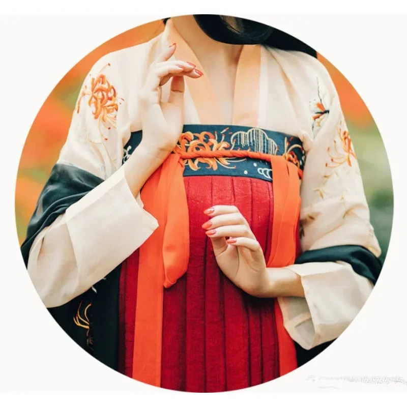 Ancient Fairy Hanfu Dress Women Elegant Traditional Chinese Tang Suit Girl Noble Princess Costume Folk Dance MN1