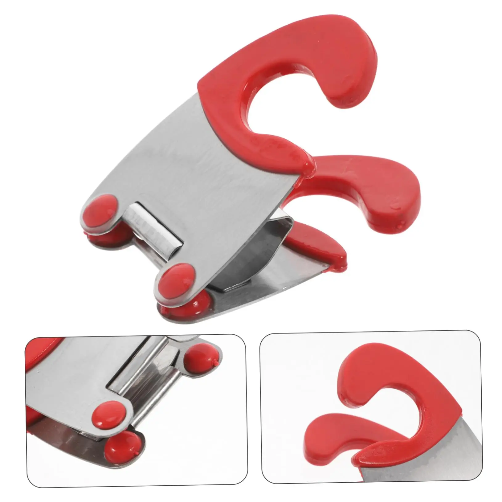 Pot Spoon Holder Pot Clip Holder Pot Clip Spoon Rest Holder Pot Lid Riser for Spoon Cooking Utensils Spoon Rest Kitchen Tools