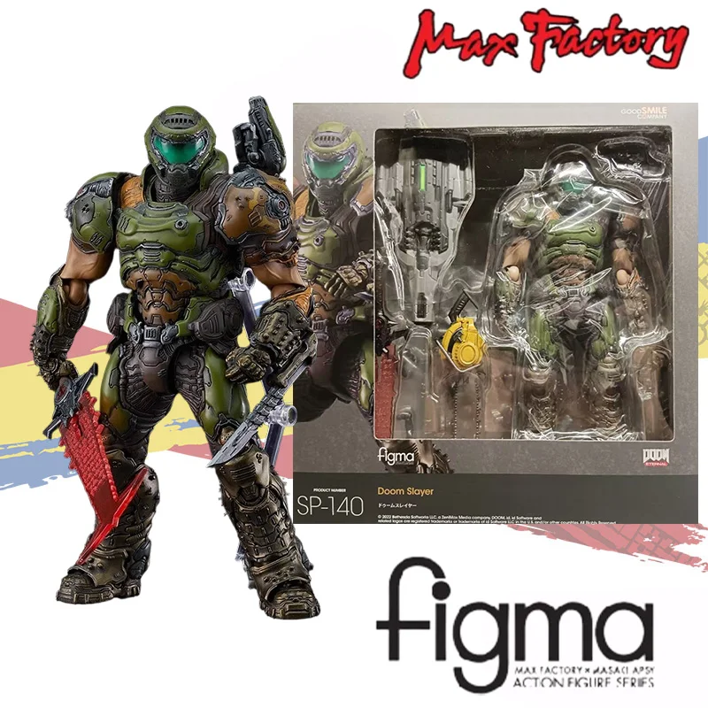 الصندوق الأصلي MaxFactory الأصلي Figma SP-140 الموت القاتل الشكل النهائي أطقم منمذجة بولي كلوريد الفينيل أنيمي لعبة الحركة الكاملة هدية للأطفال مجموعة