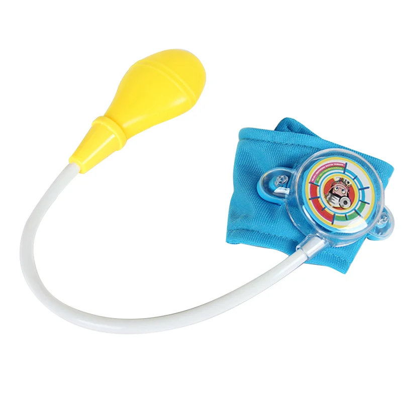 Kinderen Gesimuleerde Arts Uniform Speelgoed Plastic Fantasiespel Blauw Pak Stethoscoop Ouder-kind Interactieve Spelletjes Kinderen Geschenken TMZ