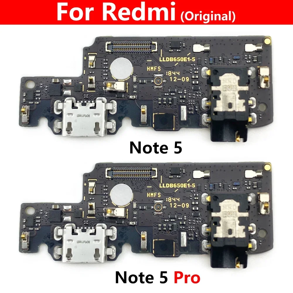 

100% Ori New USB Charging Charger Port Connector Flex Cable Board For Xiaomi Redmi Note 5 Pro