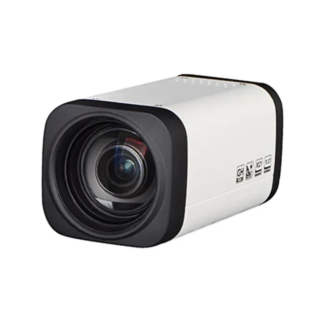 72,5 graden hoge resolutie 1080P 12x optische zoom CCTV Box Camera PoC PoE videocamera voor beveiligingskerken