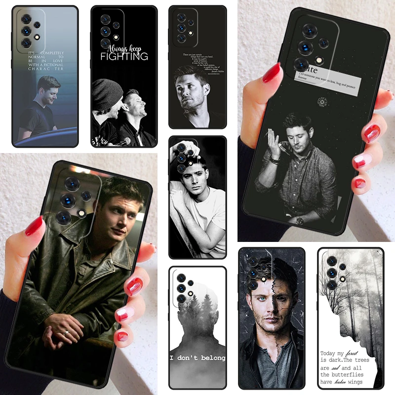 dean winchester supernatural Phone Case Cover For Samsung Galaxy A52 A72 A73 A20e A21S A50 A70 A42 A31 A40 A51 A71 A32 A80 A91