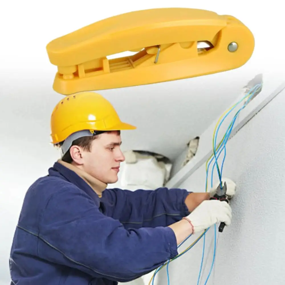 

Cutting Function Network Cable Tool Stripping Function Straightening Function 4-In-1 Tool Untangling Function