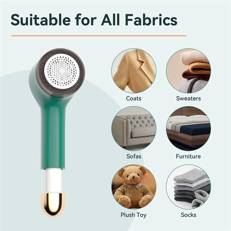 Rasoio per tessuti e levapelucchi ABDJ: struccante ricaricabile, rasoio per maglioni per vestiti e mobili