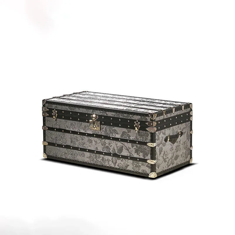 Presbyopia hard box, suitcase floor design Italian storage storage coffee table cabinet