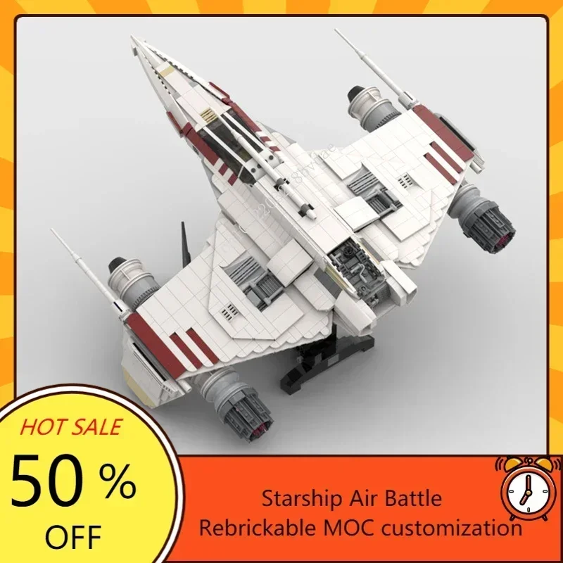 1503PCS MOC Space Battle Ultimate Collector Serie E-WING UCS Model Custom Puzzle Technology Education Creative Assembly Toy Gift