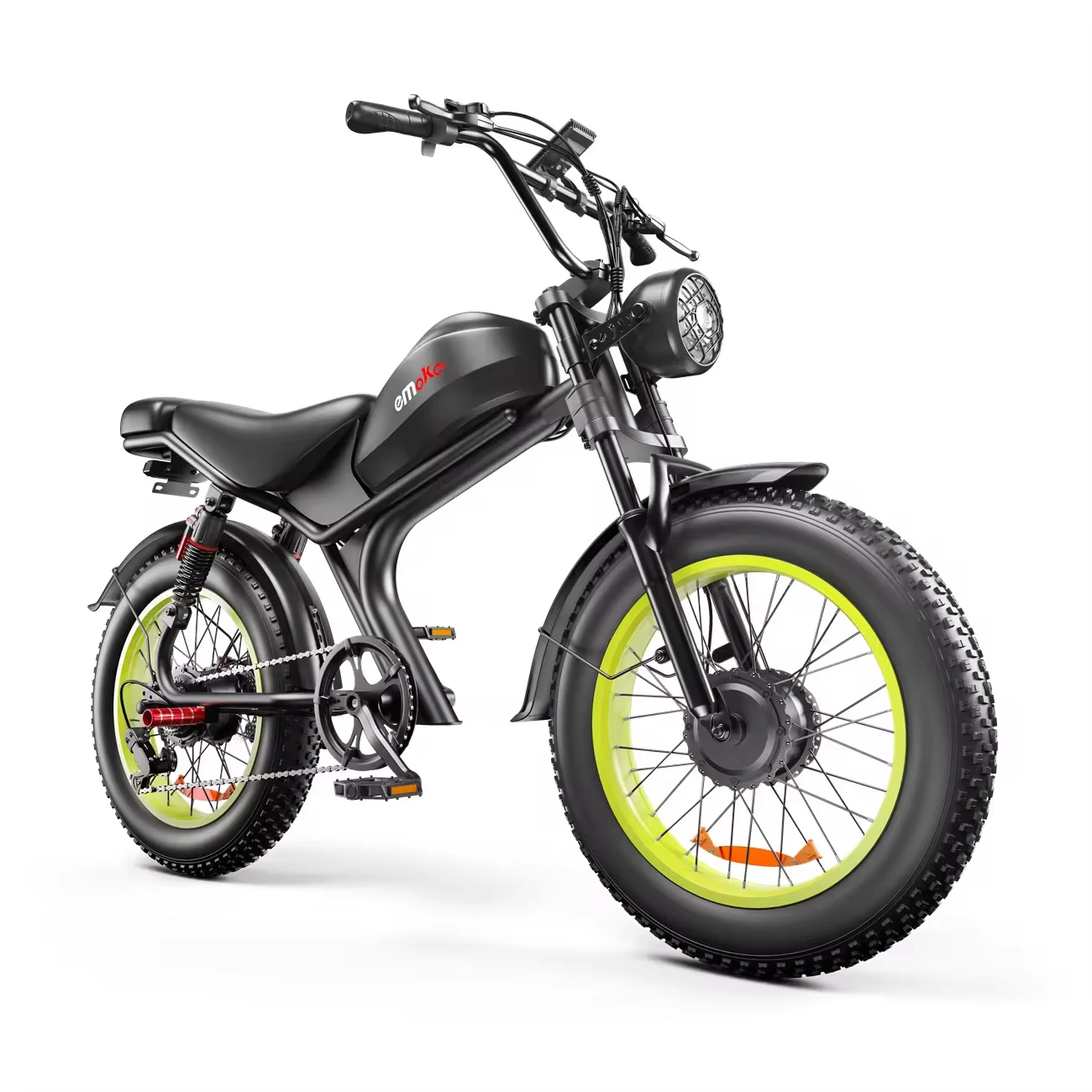 Adult Electric Bike C93 2000W Motor 48V23Ah Battery Dual Hydraulic Break E-Bike Max Speed 55km/h Aluminum Alloy Electric Bicycle image 7