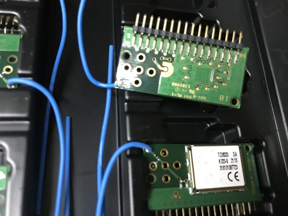 S3030-K320 asli baru modtcm320 modle: TCM320-K320-8 PCB tanpa TCM320-4/TCM320C-4 RF/modul IF dan RFID RTXRX ISM 1GHZ WHIP ANT