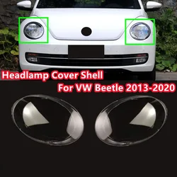 Headlight Shell Headlight Cover For Volkswagen VW Beetle 2013-2019 Transparent Lampshade Plexiglass Lamp Shell Light Shade Lens